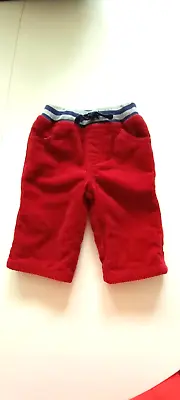 MINI BODEN BABY Boys Size 0-3 Mo. Adorable LINED CORDUROY Pants • $8.99