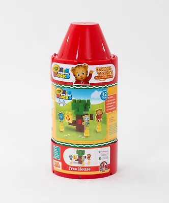 Daniel Tiger's Neighborhood Tree House Crayola Building Block Playset W/ Figures • $13.95