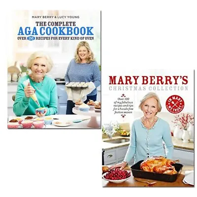 Mary Berry Collection 2 Books Set (Mary Berrys Christmas Collection The Comple • £23.39