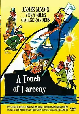 A TOUCH OF LARCENY 1960 James Mason George Sanders Vera Miles ALL REGION DVD • $16.90