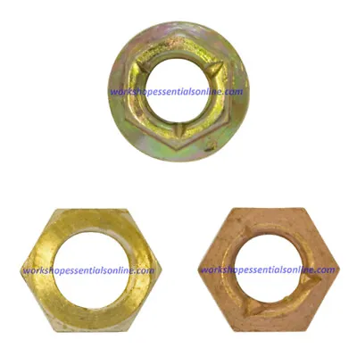 £2.25 • Buy Exhaust Manifold Nuts. Brass/Copper Flashed/Zinc Plated Steel M8 & M10