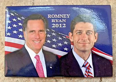 2012 Romney  Ryan Presidential Campaign Magnet 3  X 2  New • $2.99