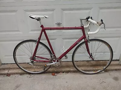 63CM Vintage Cannondale Aluminum 2x9 Dura Ace 18 Speed SR500 Touring/Road Bike • $450