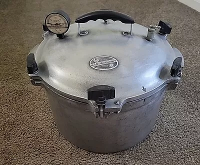 VTG All American Pressure Model No. 7 15.5 Quart Cooker Canner Cast Aluminum USA • $150