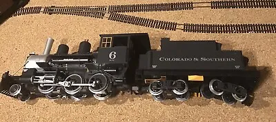 LGB G Gauge Steam Locomotive 2-6-0 And Tender Colorado & Southern With Sound • £190