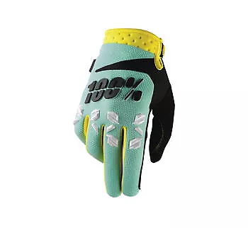 100% Airmatic Gloves Mint Adult XL 951592 MX Motocross ATV UTV Off-road • $12