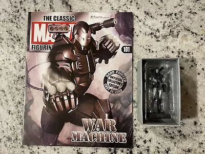 War Machine Eaglemoss Lead Figure # 101 With Magazine Marvel Figurine Collection • $44.39