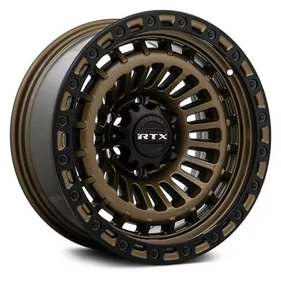RTX MOAB Wheels 17x9 (0 6x139.7 106.1) Bronze Rims Set Of 4 • $799.16