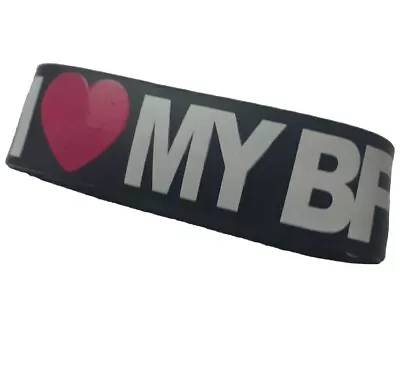 I Love My BF Wristband Bracelet Free Shipping Heart My Boyfriend Wrist Band • $7.36