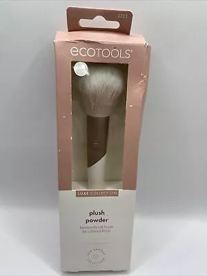 ECOTOOLS Luxe Collection Plush Pink Powder Makeup Cosmetic Brush 3223 • $8.54