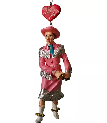  I Love Lucy   Pink Cowgirl Christmas Vintage Style Lucille Ball Collectable • $7.99