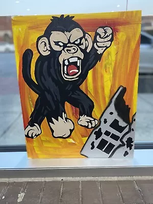 Monkey Canvas Painting • $30