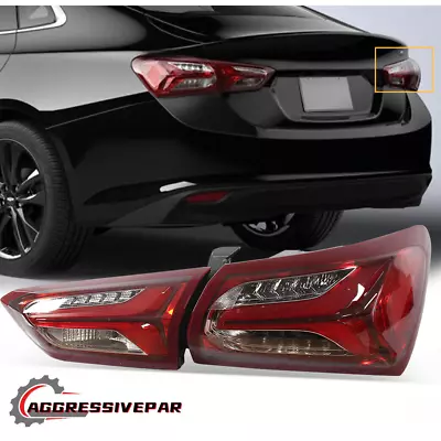 Fits Chevrolet Malibu LT 2019-2021 LED Tail Lamp Inner&Outer Right Side 2PCS • $119.99