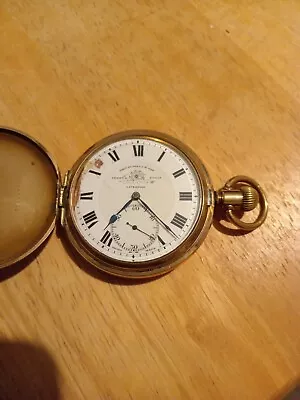 £5.50 • Buy VINTAGE THOMAS RUSSELL GENTS POCKET WATCH Working But Needs Restoring