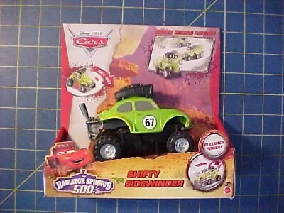 Disney Pixar Cars Shifty Sidewinder! Radiator Spring 500 1/2!  Nip  Pullback • $20.95