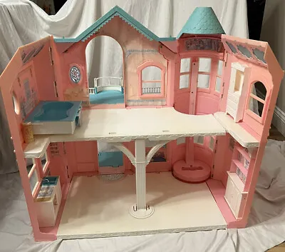 Vintage Barbie 1995 Folding Victorian Dream House As Is Read Message If Needed • $100