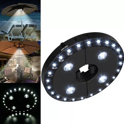 Patio Umbrella Light 3 Brightness Modes Cordless 28 LED Lights-4 X AA Battery • $8.99