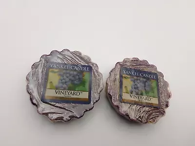 2 BRAND NEW Rare  Yankee Candle Wax Melt In Vineyard • £5.99