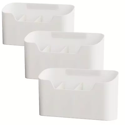 3Pack Wall Organizer File Holder Acrylic Single Pocket Wall Mount Plastic Fil... • $27.47