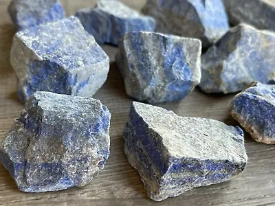 Grade A+ Large Lapis Lazuli Raw Stone 2-3 Inches Wholesale Bulk Lot • $7.85