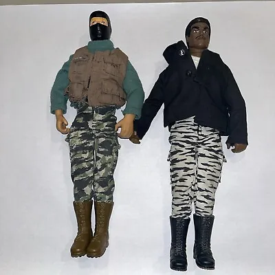 Vintage 1992 GI JOE 12  Army Action Figure Doll HASBRO Lot Of 2 • $12