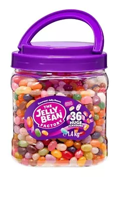 The Jelly Bean Factory Huge Flavours 1.4Kg  - Gift -Jellybean - Fast & Free P&P • £22.99