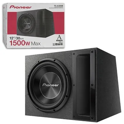 Pioneer Ts-a300b 12  12 Inch Pre Loaded Car Audio Sub Subwoofer System Enclosure • $169.99