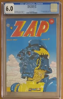 Zap Comix No 7 CGC Graded 6.0 1974 Spain Rodriguez / Robert Crumb Mr. Natural  • $64.99