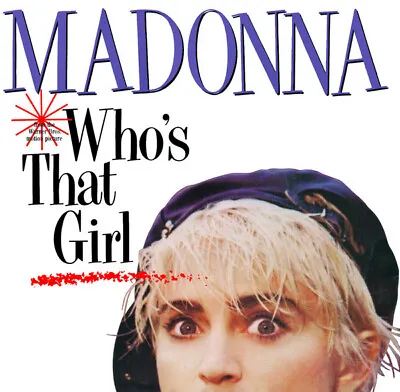 Madonna Who's That Girl Vinyl Record Single Specialty Pressing US 1987 7  45 RPM • £5