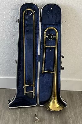 Vintage King Cleveland 606 Brass Trombone  W/Case - Serial #722011 • $100