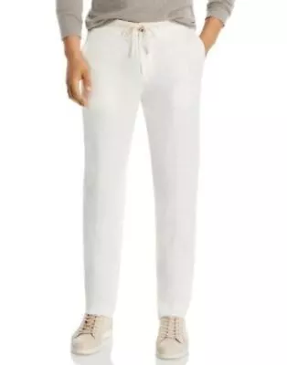 New $225 Vince Pullon Lightweight Breathable Hemp Pants In Bone White Mens XL MY • $79.99