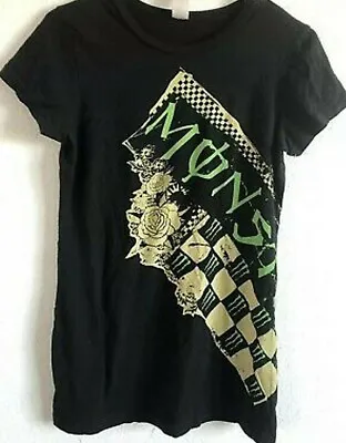 Original Monster Energy Ladies Side Print Long Tee Shirt Size Medium (2008) NEW • $19.99