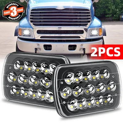 2PCS For Sterling Commercial Truck LT9500 7x6  5X7'' LED Headlights Sealed Beam • $38.99