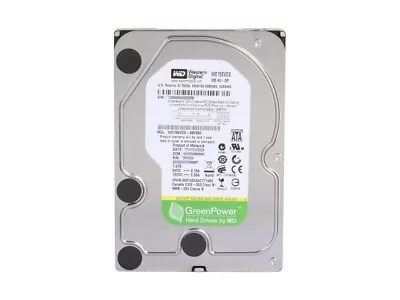 0 Hours  1.5TB HDD Hard Drive 3.5  Western Digital WD Green SATA II WD15EVDS • £124