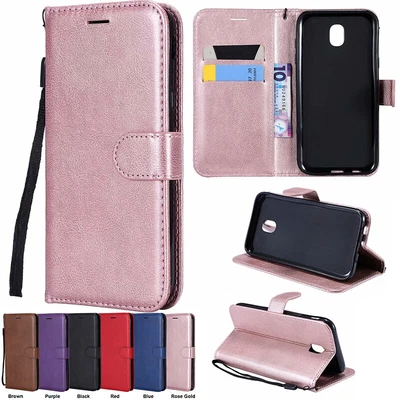 $12.89 • Buy For Samsung J5 J7 Pro J8 J2 Pro  Magnetic Flip Leather Wallet Stand Case Cover