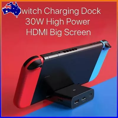 For Nintendo Switch OLED Docking Station TypeC Charging Dock HDMI TV Adapter • $30.99