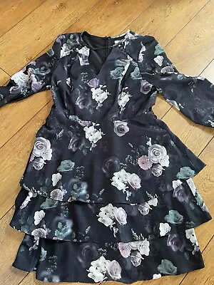 Ladies Michelle Keegan Midi Dress Size 14 • £0.99