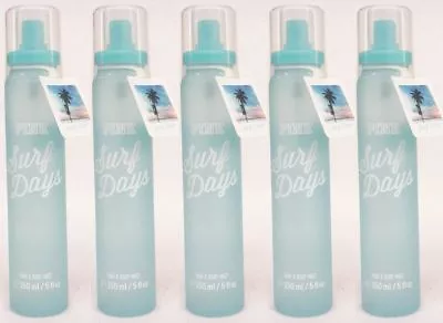 5 Victoria's Secret Pink SURF DAYS Hair & Body Mist 5 Fl Oz RARE HTF!!! • $249.99