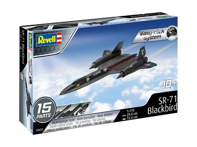 £34.40 • Buy Revell 1/110 Scale SR-71 Blackbird Easy Click Plastic Model Kit - 03652