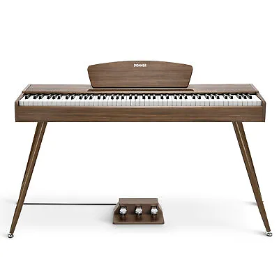 Donner DDP-80 Electric Piano Keyboard 88 Key Hammer Action Weighted With Pedal • $529.95