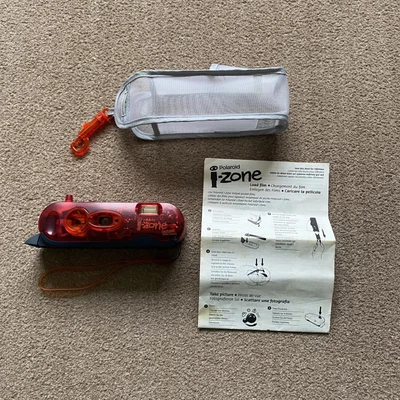 £9.99 • Buy Polaroid I-zone Camera Red With Instructions And Case No Film Not Tested