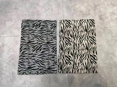 Zebra Pattern Print Scarf  Two Tone Large Hijab Shawl Wrap Pashmina • £5.99