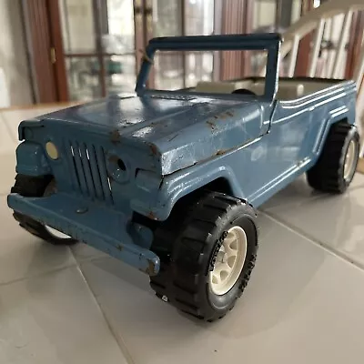 1970S Tonka Toy Blue Jeep Convertible For Restoration • $20