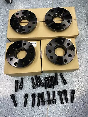 $72.49 • Buy 4x For Audi VolksWagen Staggered 15 MM & 20 MM Wheel Spacers 5x100 5x112 57.1 Mm