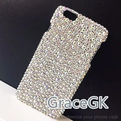 Luxurious Bling Phone Case Cover Handmade With A Mix AB Top Class Crystals Spark • $21.76