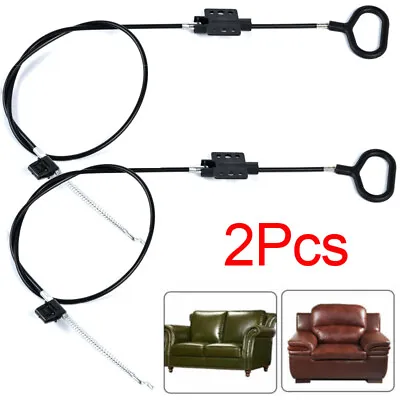 £5.57 • Buy 2Pack Universal Recliner/Release Cable Replacement D-Ring/Pull Handle Sofa Chair