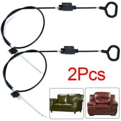 £5.57 • Buy 2Pack Universal Recliner/Release Cable Replacement D-Ring/Pull Handle Sofa Chair