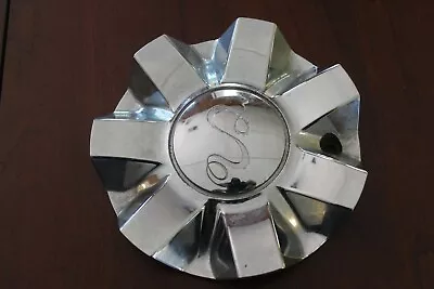 U2 Wheels Chrome Custom Wheel Center Cap # CS377-2P / SJ807-17 Used • $29.99