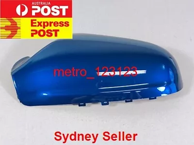 Left Passenger Side Mirror Cover Housing For Holden Astra Ah 2005 - 2009 Blue • $39.90