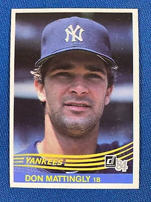 1984 Donruss Don Mattingly Rookie Baseball Card #248 New York Yankees • $9.99